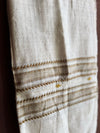 natural colour silk scarf