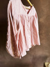 Pink cotton shirt
