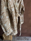 giacca beige lino