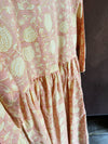 Pink lotus dress