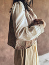 top lotus linen pink