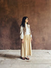top lotus linen pink
