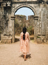 Organza pink dress