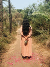 Organic cotton pink dress