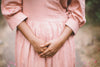Organic cotton pink dress