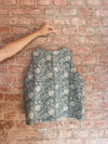 Top Linen dark blue