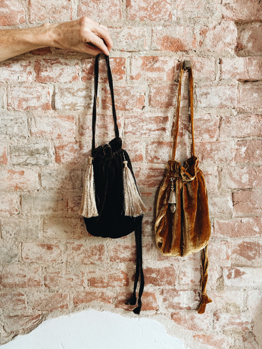 Velvet nighty little bag
