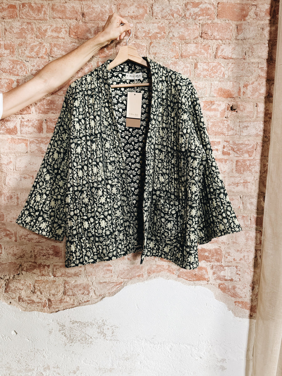 Giacca trapuntata floreale / Floral Jacket