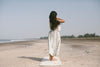 blue check skirt coastal mood