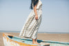 blue check skirt coastal mood