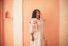 wildflower embroidered dress