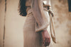 gold shimmer wrap dress