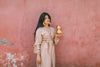 desert bloom wrap dress