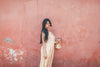 sunlit floral dress